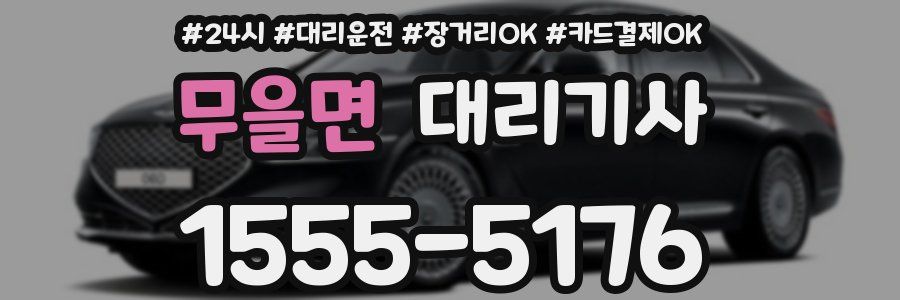 무을면 대리기사