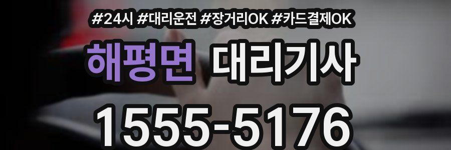 해평면 대리기사