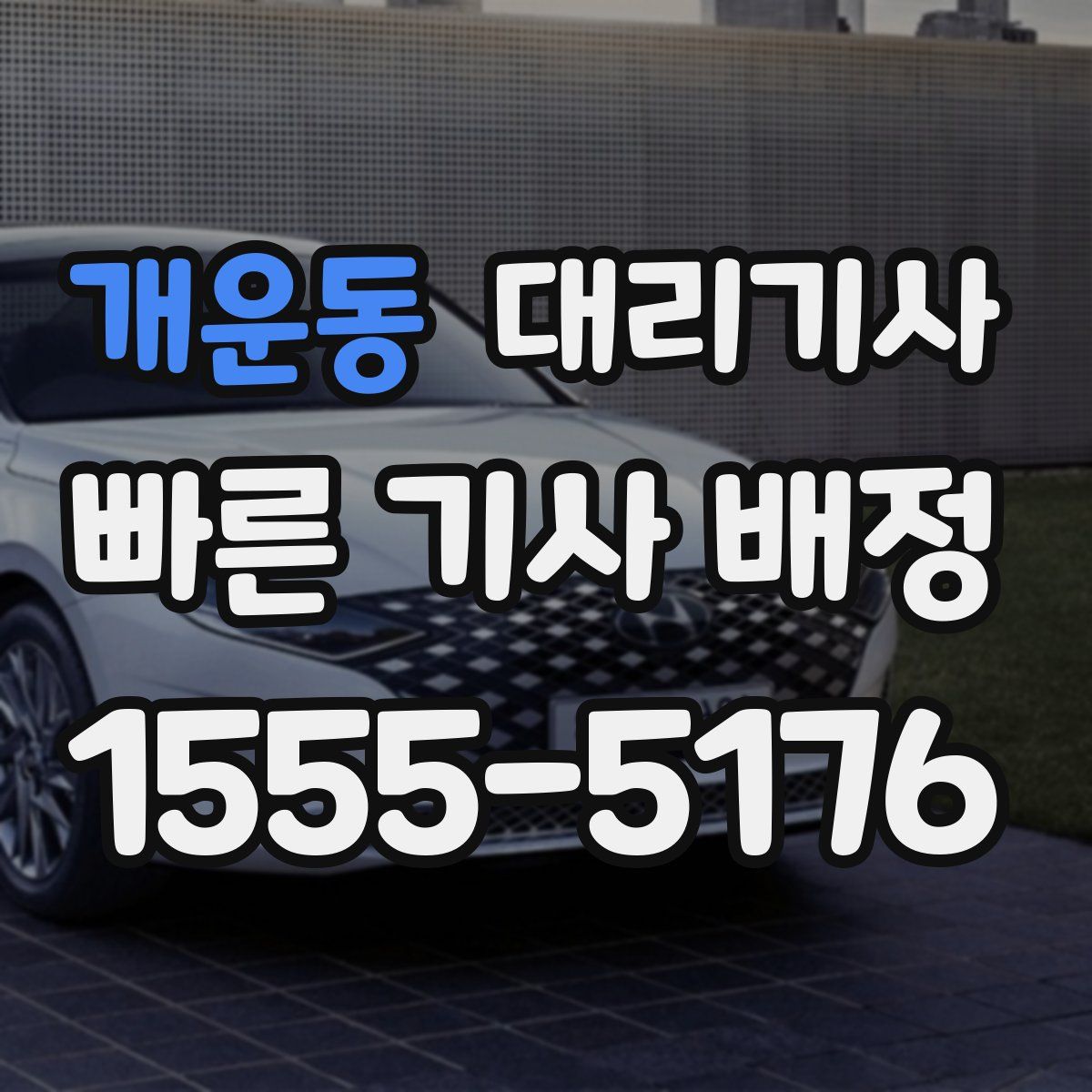 개운동 대리기사