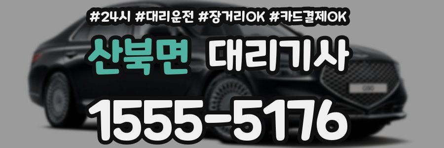 산북면 대리기사