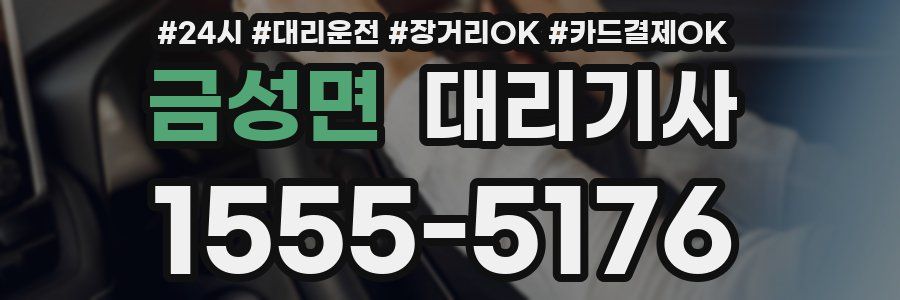 금성면 대리기사