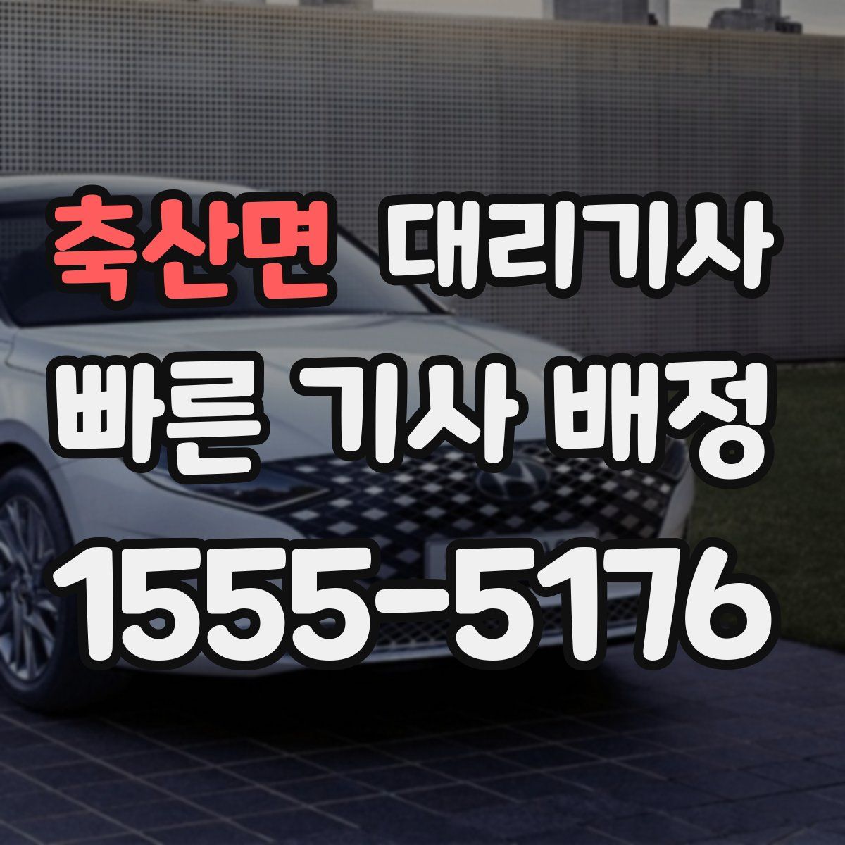 축산면 대리기사