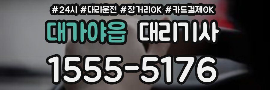 대가야읍 대리기사