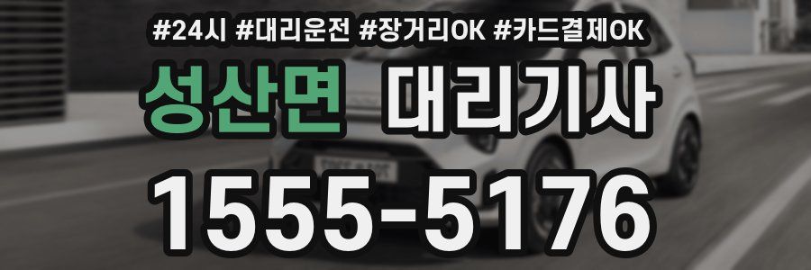성산면 대리기사