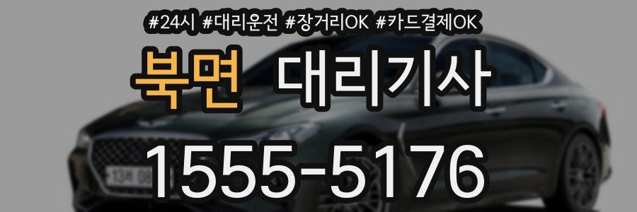 북면 대리기사