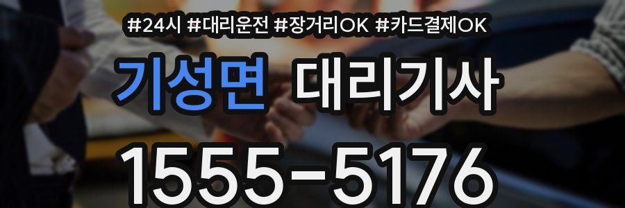 기성면 대리기사