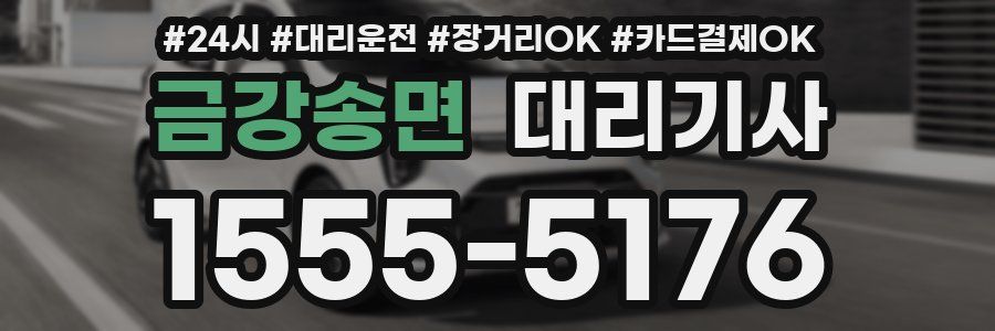 금강송면 대리기사
