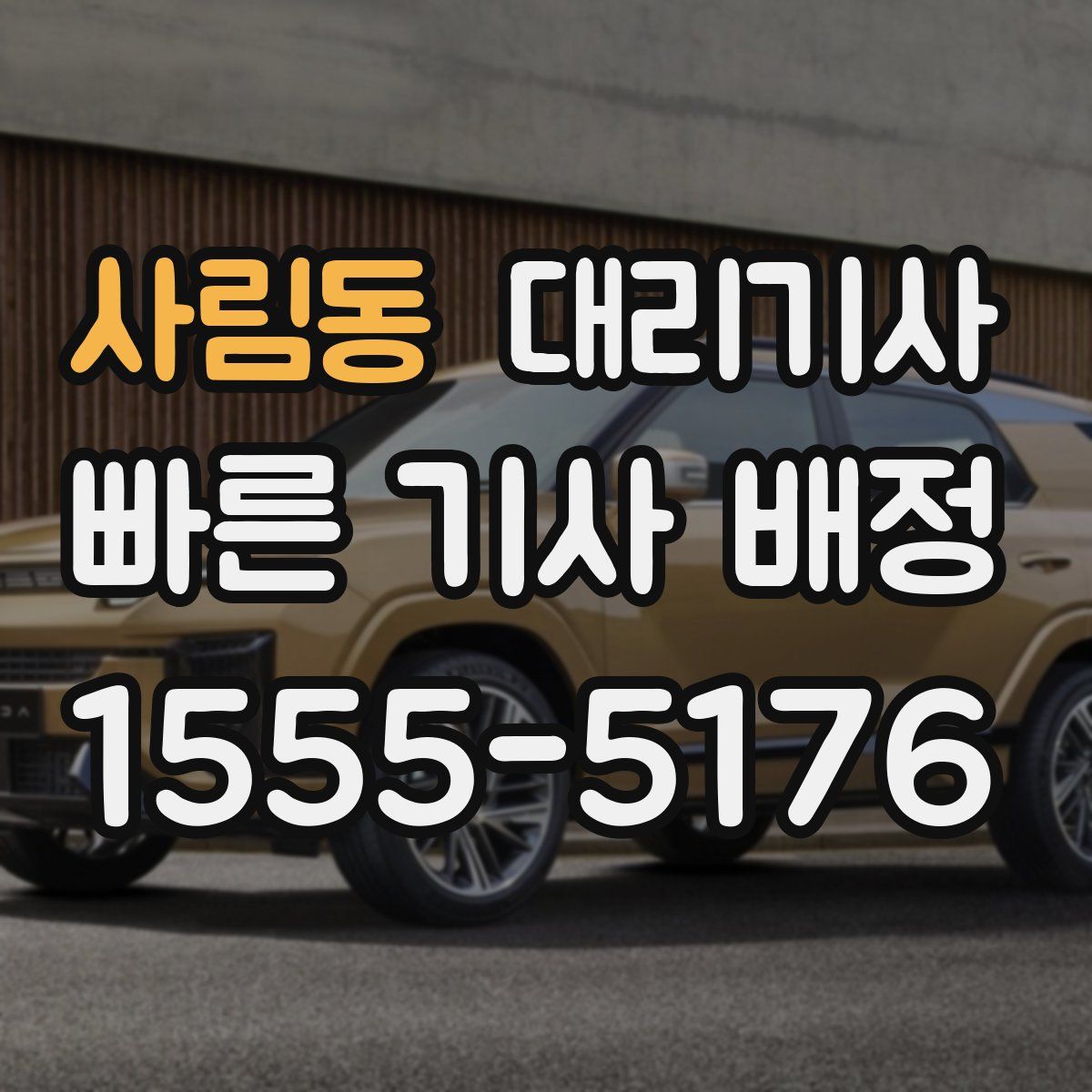 사림동 대리기사