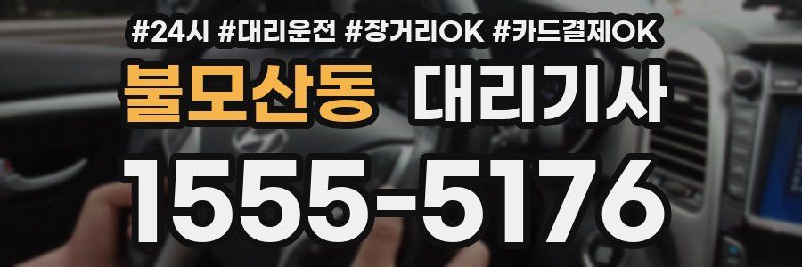 불모산동 대리기사