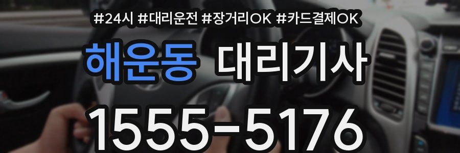 해운동 대리기사