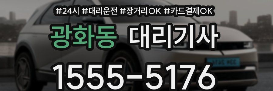 광화동 대리기사