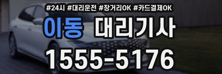 이동 대리기사