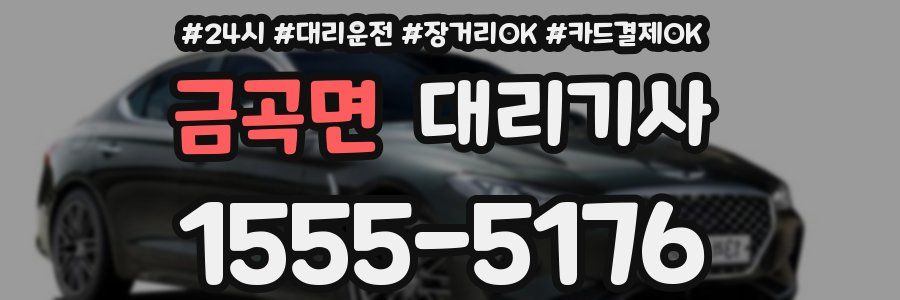 금곡면 대리기사