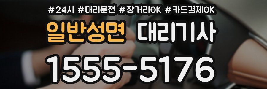 일반성면 대리기사
