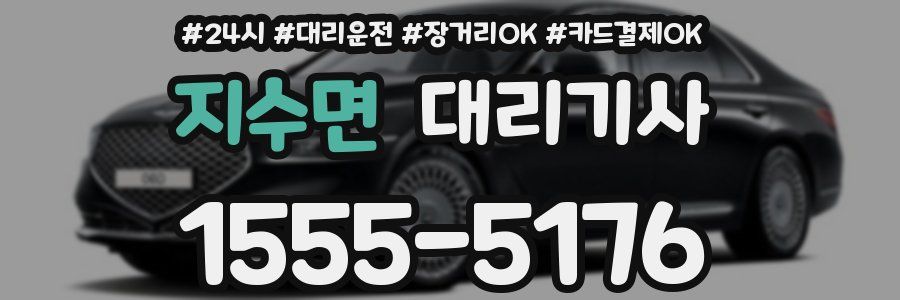 지수면 대리기사