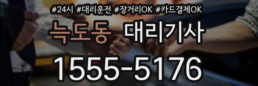 늑도동 대리기사