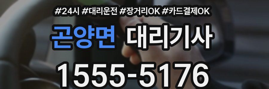 곤양면 대리기사