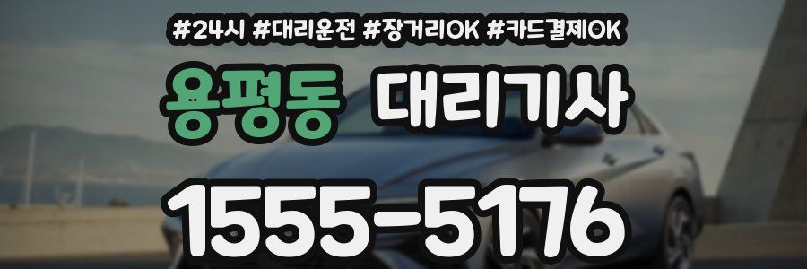 용평동 대리기사