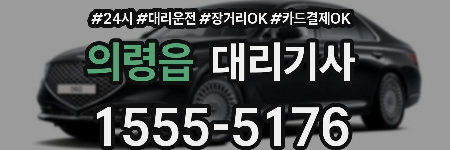의령읍 대리기사