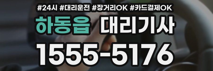 하동읍 대리기사