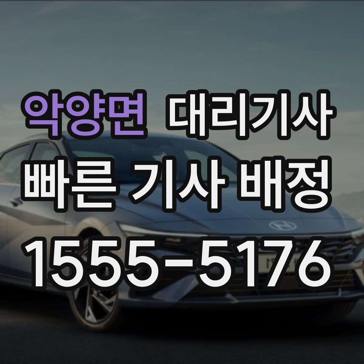 악양면 대리기사