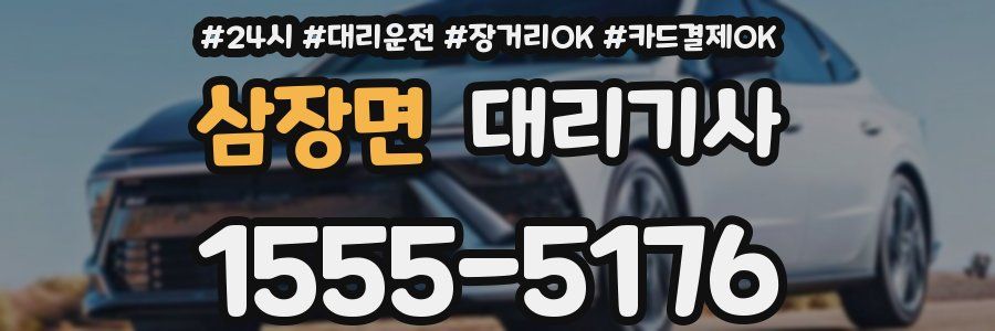 삼장면 대리기사