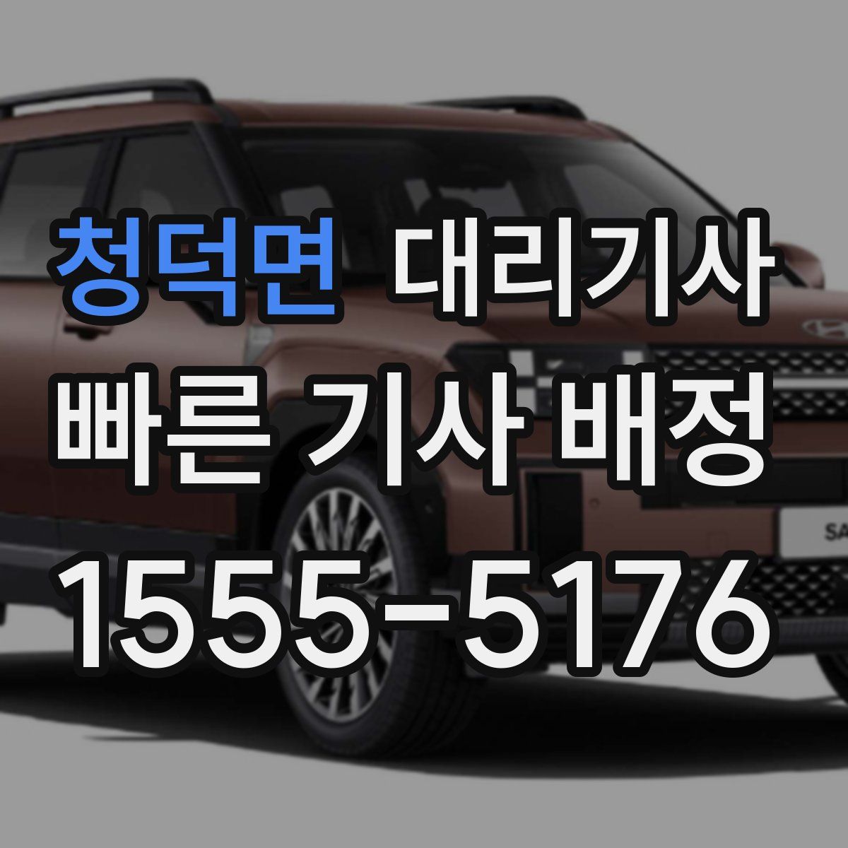 청덕면 대리기사