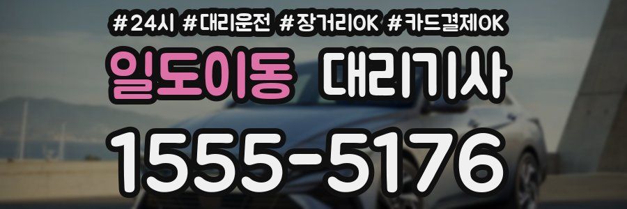 일도이동 대리기사