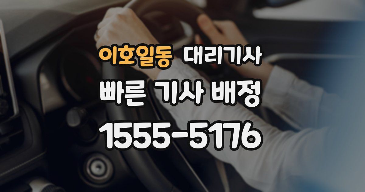이호일동 대리기사