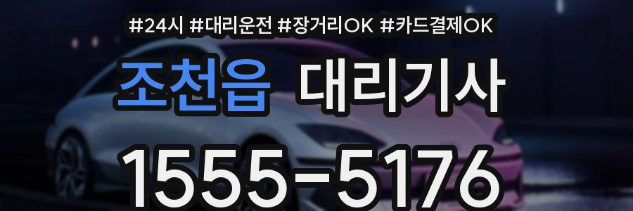 조천읍 대리기사