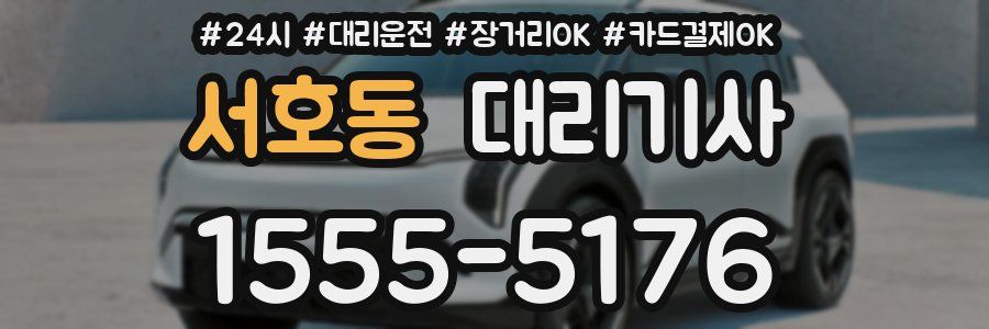 서호동 대리기사