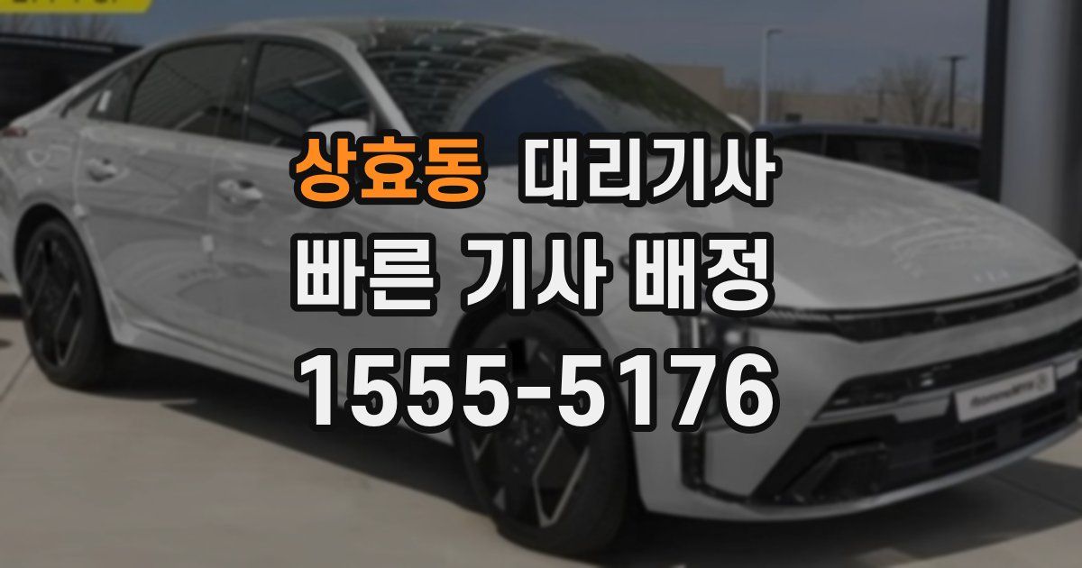 상효동 대리기사