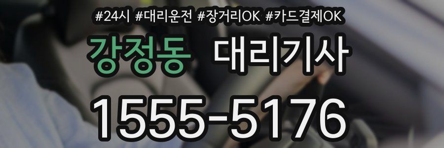 강정동 대리기사