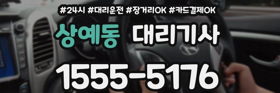 상예동 대리기사