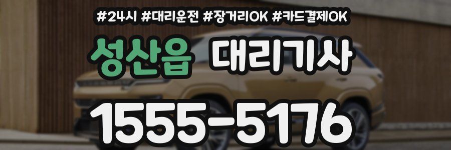 성산읍 대리기사
