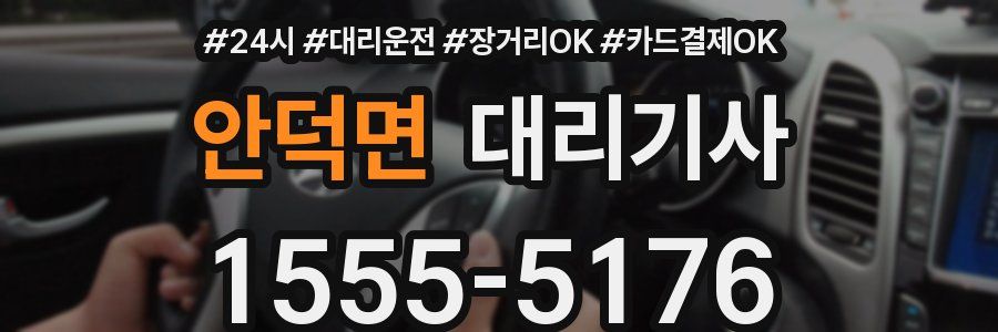 안덕면 대리기사