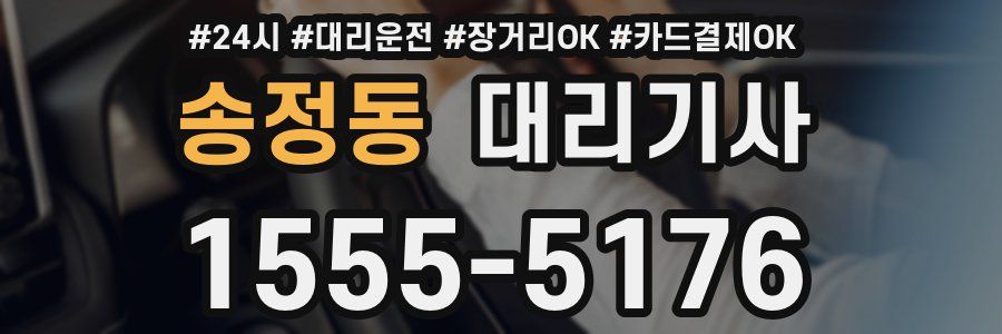 송정동 대리기사