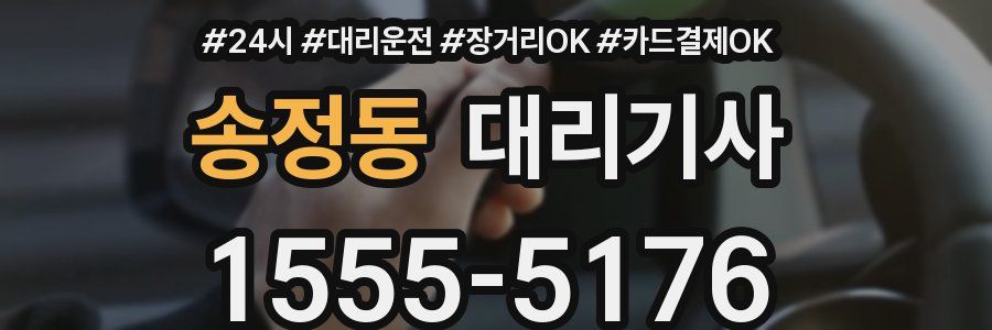송정동 대리기사