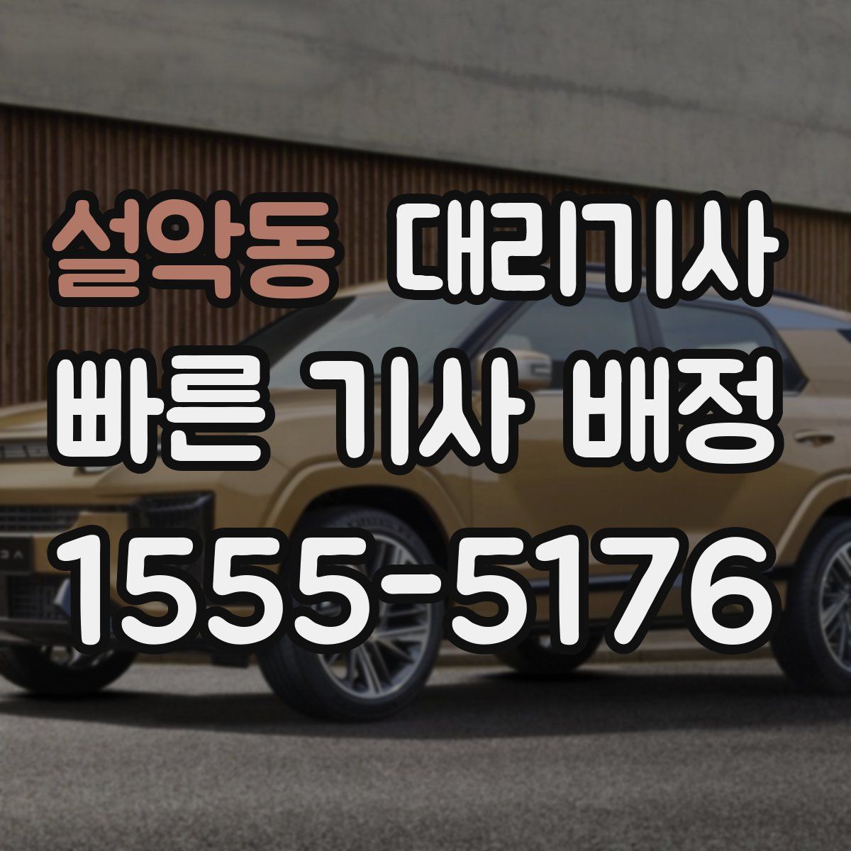 설악동 대리기사