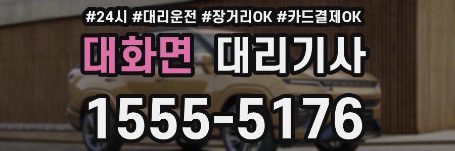대화면 대리기사