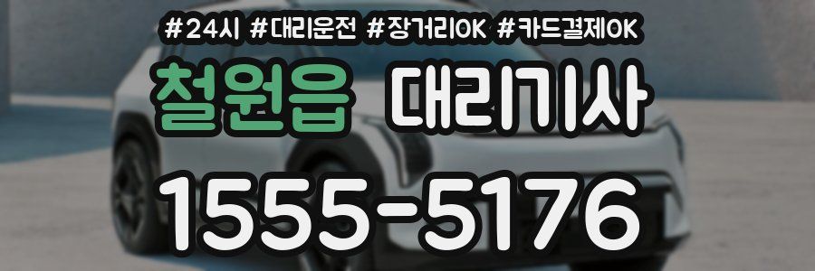 철원읍 대리기사