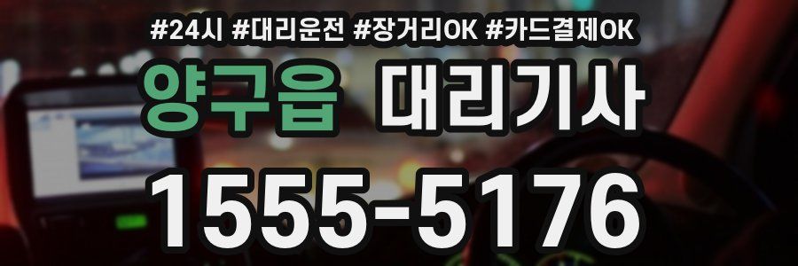 양구읍 대리기사