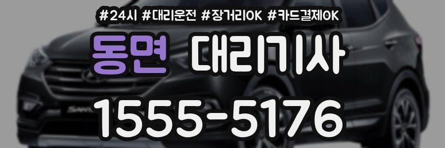 동면 대리기사