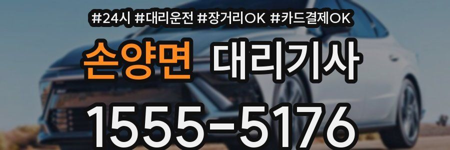 손양면 대리기사