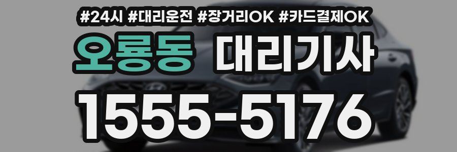 오룡동 대리기사
