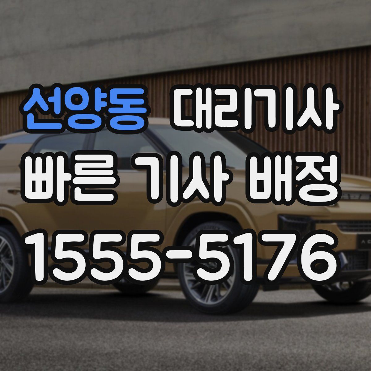 선양동 대리기사