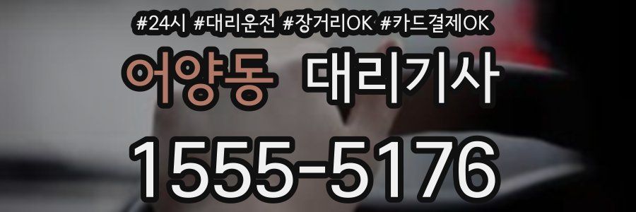 어양동 대리기사