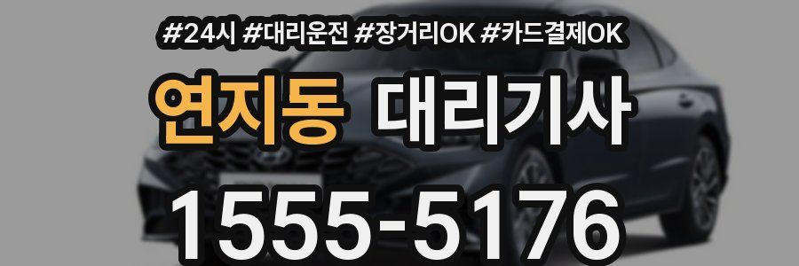 연지동 대리기사