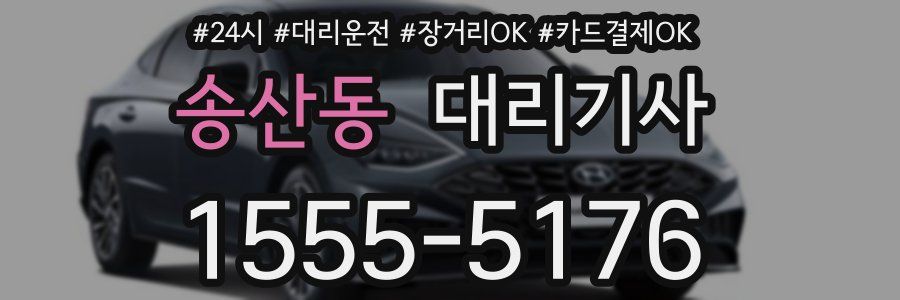 송산동 대리기사