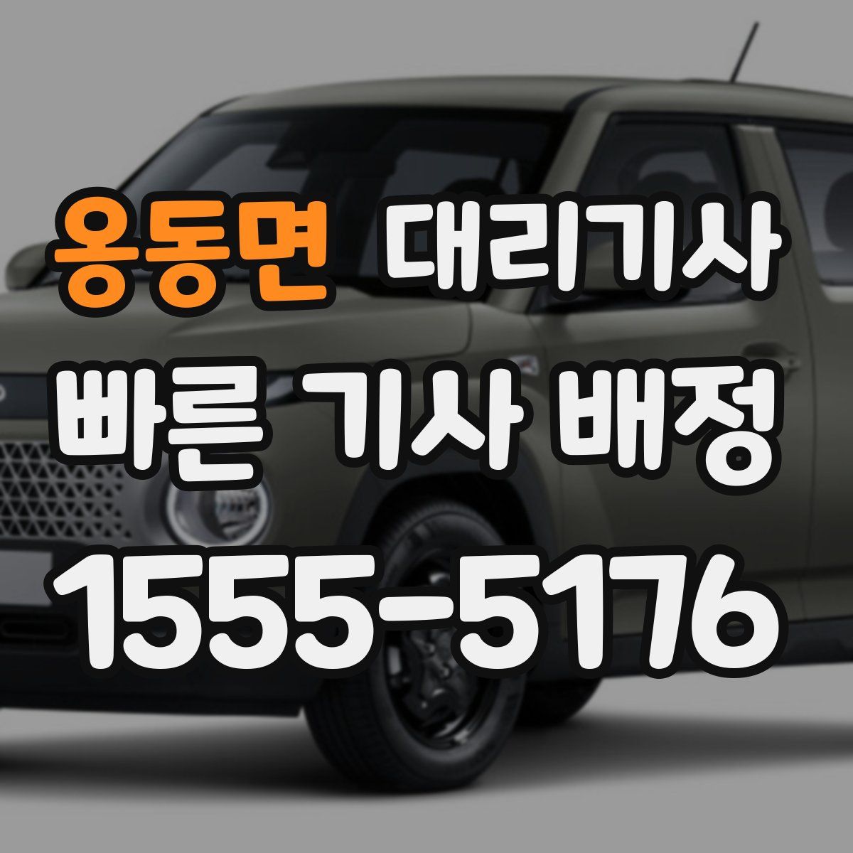 옹동면 대리기사